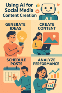 Four steps for using AI for social media content creation