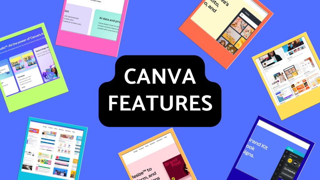 Image of canva template after editing ( moving text, resizing of image, change in colour, background , import pictures ) .